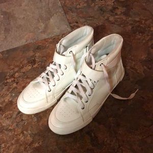 Guess white high tops